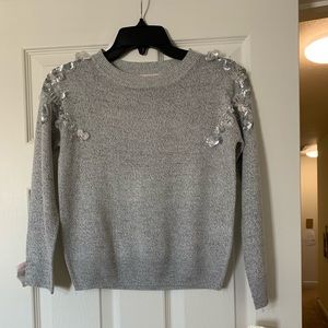 Girls Gianni Bini Sweater w/shoulder details